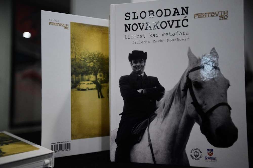Knjiga „Slobodan Novaković -  Ličnost kao metafora“ predstavljena na FEST-u