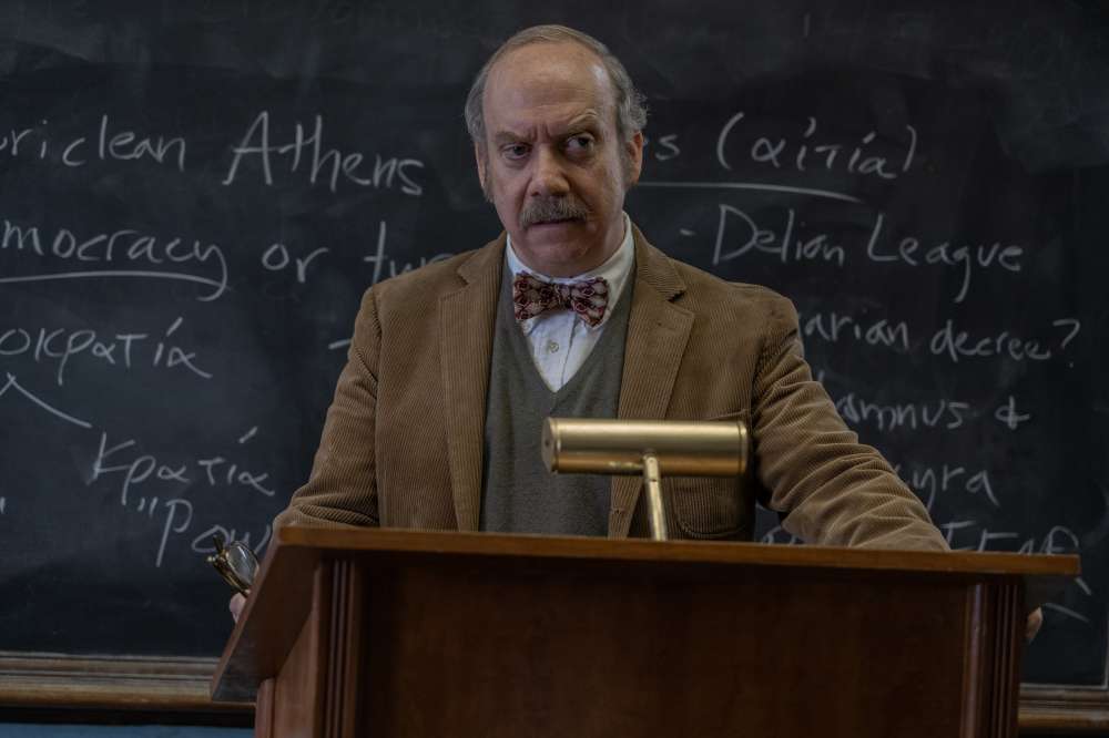 HO_09595_R Paul Giamatti stars as Paul Hunham in director Alexander Payne’s THE HOLDOVERS, a Focus Features release.Credit: Seacia Pavao / © 2023 FOCUS FEATURES LLC
